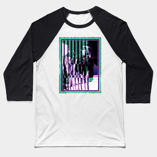 Free Jesus Baseball T-Shirt by L'Appel du Vide Designs by Danielle Canonico